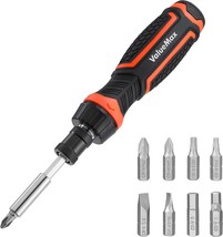 Valuemax Ratcheting Screwdriver, 9-In-1 Multi Screwdriver, Portable Ratchet - $19.78