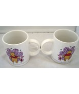Winnie the Pooh Piglet Bother-Free Day  Coffee Tea Mugs Lot of 2  - $18.99