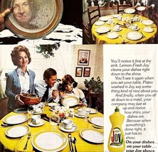 Joy Lemon Fresh Sparkling Dishwasher Detergent 1979 Advertisement Vintag... - £19.92 GBP
