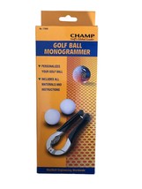 CHAMP Pelota Golf MONOGRAMMER, Personalizes Tu Pelotas de Golf - $11.36