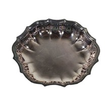 Chippendale International Silver Co. 6395 Silver Plated Nut &amp; Candy Dish 5 1/2&quot;  - £18.30 GBP