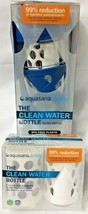 Aquasana Clean Water Filter Bottle Blue + 2 Refills  - £19.57 GBP