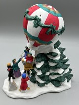 The Olde Towne Balloon Ride Victorian Village Collectibles  Basket People  1999 - £18.60 GBP