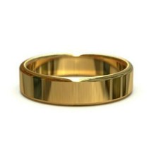 14K Yellow Gold Bands 5 mm Gold Band 14K Solid Yellow Gold Bands Wedding Bands - £623.02 GBP+