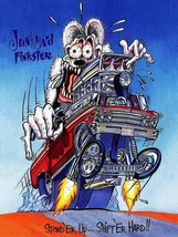 Junkyard Finkster Rat Fink Metal Sign - £31.93 GBP
