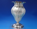 Battuto A. Mano Italian .800 Silver Vase Handwrought 7 3/4&quot; x 4 1/4&quot; (#5... - £466.02 GBP