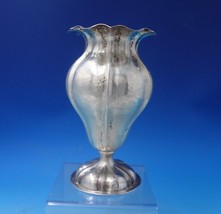Battuto A. Mano Italian .800 Silver Vase Handwrought 7 3/4&quot; x 4 1/4&quot; (#5... - $583.11