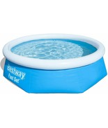 Bestway Round Kids Inflatable Paddling Pool, Fast Set, 8 ft x 26 inch - £73.17 GBP