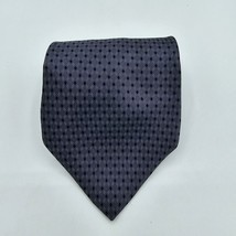 Mens Necktie DKNY, Grey Blue, Vintage 100% Silk, measurements are 56 by ... - £8.60 GBP