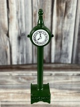 Dept 56 Village Green Metal Town Clock 51101 (A) - £3.85 GBP