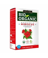 INDUS VALLEY Organic Hibiscus Flower Powder | 100 g For Hair Care &amp; Face... - £14.85 GBP