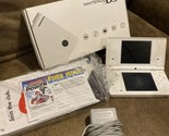 Authentic Nintendo DSi White Handheld Console w Original Box - Tested/Wo... - $64.35