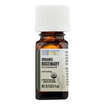 Aura Cacia - Organic Essential Oil - Rosemary - .25 oz - £18.19 GBP