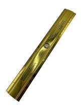 Rotary International Gold Metal Ruler Four-Way Test Fraternal - £12.55 GBP