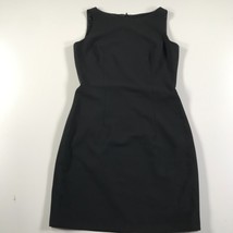 Laundry by Shelli Segal Little Black Dress Womens 4 Sleeveless Sheath Fit Flare - £14.98 GBP