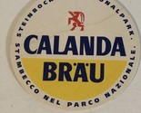 Calanda Brau Cardboard Coaster Vintage Box3 - $4.94