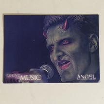 Angel Season Two Trading Card  David Boreanaz #73 The Host Behind The Music - £1.47 GBP