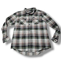 RVCA Shirt Size XL Regular Fit RVCA Flannel Button Down  Long Sleeve Shi... - $34.72