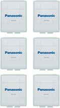 Panasonic Battery Storage Case (BQ-CASE6SA) with 4AA or 5AAA Capacity (6... - $14.54