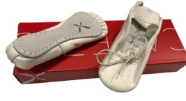 Capezio Child Full Sole Daisy 205X White Ballet Shoes, Toddler 7N New in... - $9.49