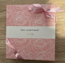 Spa Luxetique Rose Gift Set Body Lotion, Shower Gel, Bubble Bath.. EXP 7/26 NEW - £19.45 GBP