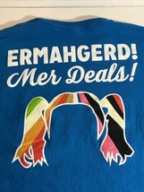 Attention K-MART Shoppers Official &quot;Ermahgerd! Mer Deals!&quot; T-Shirt Size Medium - £7.08 GBP