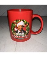 National Lampoon&#39;s Christmas Vacation MERRY CLARKMAS Coffee Mug Cup Red  - $9.50