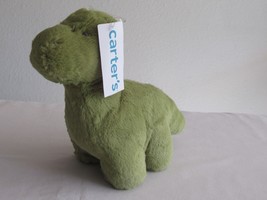 NWT Carters Plush Toy Stuffed Animal Green Baby Dinosaur Dino 8&quot; Fantasy Extinct - £17.45 GBP
