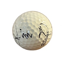 Jim Dent Autograph Hand Signed Vintage Titleist 1 Golf Ball Jsa Certified Cube - £31.96 GBP