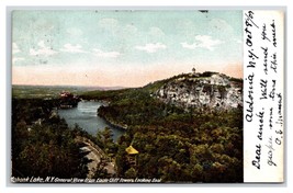 View From Eagle Cliff Towers Mohonk Lake New York NY 1907 UDB Postcard P26 - £2.32 GBP