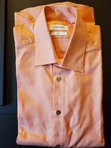 Calvin Klein Orange Dress Shirt - £27.36 GBP