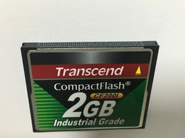 New Original Transcend CompactFlash CF200I 2 GB Industrial Grade CF Card - £20.23 GBP