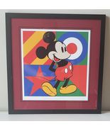 21x22 RARE 2019 Disney Signed Mickey Mouse &quot;Red nose&quot; Peter Blake Framed... - £787.95 GBP