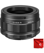 Opteka T-Mount T2 Lens Adapter for Canon EOS RF-Mount R, RP, Ra Digital ... - £22.18 GBP