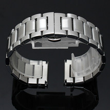 26mm H.Langley Stainless Steel Metal Watch Bracelet/Band + Changing Tools - £21.45 GBP