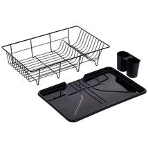 Dish Drainer Drain Board And Utensil Holder Simple Easy To Use, 17&quot; X 12&quot; X 5&quot;,  - £25.57 GBP