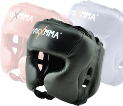 Headgear Black L/XL Boxing MMA Training Kickboxing Sparring Karate Taek - £28.68 GBP
