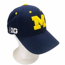 Michigan Wolverines Hat Cap Adjustable Big Ten Go Blue Top Of The World ... - £22.38 GBP