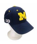 Michigan Wolverines Hat Cap Adjustable Big Ten Go Blue Top Of The World ... - £22.33 GBP