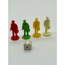 Vintage The Man From U.N.C.L.E. Uncle 4 Agent Markers &amp; Die Replacement ... - $12.19