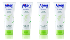 8 X Aiken Tea Tree Oil Spot Away Facial Cleanser Deeply Cleanse DHL EXPRESS - £96.32 GBP