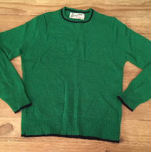 Vintage Scotch Nap Old Colony Sweater S/XS Green Wool Acrylic Blend Grandpa USA - £36.18 GBP