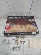 21 inches Horse Race Board Game Racing Game Solid Wood with 11 Luxurious... - $35.00