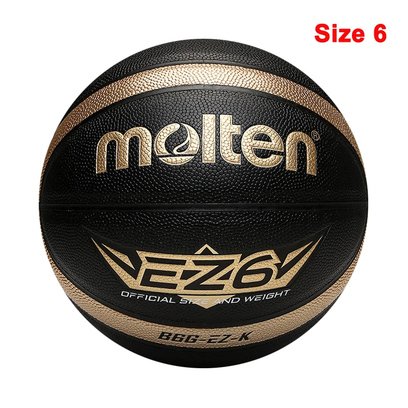 Molten Basketball Balls Official Size 7/6/5 PU Material Women Outdoor Indoor Mat - £174.84 GBP