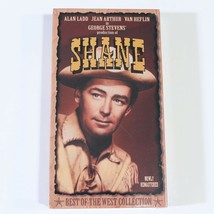 Shane NEW VHS Tape Remastered 1998, 1952 Alan Ladd Jean Arthur Paramount Western - £4.47 GBP