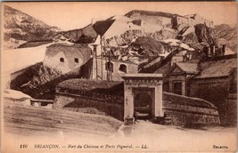 Castle Fort of Briancon Fort du Chateau  Briancon, France Postcard - £6.78 GBP