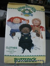 Butterick 330 Cabbage Patch Kids Clothes Pattern - £10.57 GBP