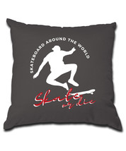 Skate or die Pillow (Cover and Pillow Included) - £16.80 GBP