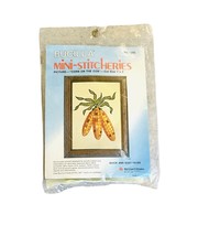 Vintage Bucilla Mini Stitcheries Kit 1985 Corn On The Cob Crewel Embroid... - $16.83