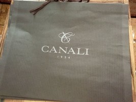 100% Authentic CANALI LARGE 25&quot; x 20 1/2&quot; Shopping Tote Gift Bag - £10.94 GBP